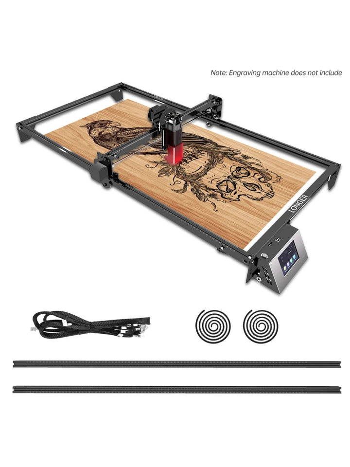 LONGER Extension Kit for Longer Laser Engraver Y-axis Expansion Kit Suitablr for RAY5 5W/10W/20W Laser Cutter and Engraver