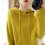 Hoodies And Sweatshirts Long Sleeve Sweaters For Women Wool Clothing New Arrivals Knitted Jumpers Female Outerwears Fashion Tops