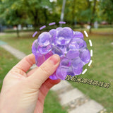 Squishy Balls Ice Beads Stress Relief Toy Super Soft Mochi Fidget Toy with Slow Rebound Texture for Adult Anxiety Relaxation