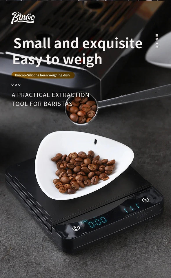 Coffee Bean Weighing Dish Beans Dose Trays Measuring Cup Handheld Coffee Container Spoon Shovel Tea Coffee Trays Precision Grind