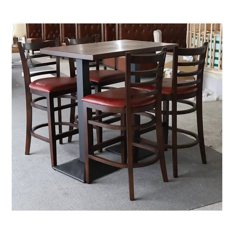 Restaurant Wooden Dining Heavy-duty Restaurant Table bar Table