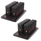 Factory Price Restaurant Pager System Wireless Queue Calling System 16 Buzzers Beepers for Coffee Dessert Shop Food Truck