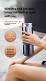 Electric Coffee Maker Convenient Capsule Ground Coffee Brewer Travel Camping Coffee Maker for Ground Coffee and KCUP Capsules