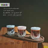 Cute Dollhouse Coffee Cup Miniature Latte Coffee Beverage Cafe Drink Model Doll House Accessories Kids Play House Toys