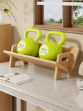 Wooden Desktop Bookshelf Portable Desktop Storage Rack Tilting Bookshelf Suitable for Study Room Decoration Office Desk