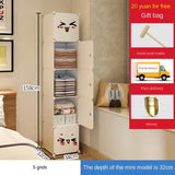 Clothes Folding Cabinets Locker Dustproof Foldable Simplicity Children Wardrobe Bedroom Furniture Organizador De Zapatos
