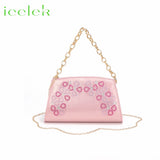 New Fashionable Coffee Color Peep Toe Ladies Shoes Matching Bag Set For Nigerian Women Wedding Party Pump