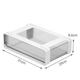 Under Desk Hidden Drawer Storage Slide Drawer Office Organizer Stationery Under Desk Organizer Dormitory Sundry Storage Drawer