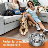 Stainless Steel Cat Water Fountain Automatic Cat Drinker Drinking Fountain For Cats Dogs Pet Water Dispenser Accessories