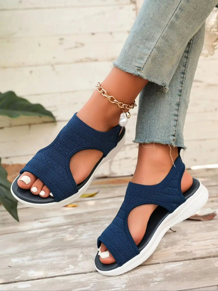 Summer Wedge Sandals for Women 2026 New Fashion Non Slip Beach Shoes Woman Lightweight Casual Platform Plus Size Sandals Women