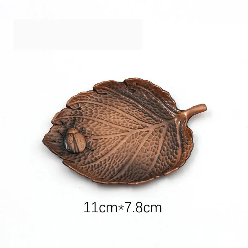 Leaf Tea Coasters Non-slip and Heat Insulation Hot Pads Waterproof Slip Resistant Cup Pad Table Protector Kitchen Tableware Set