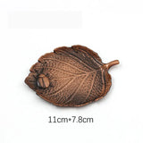 Leaf Tea Coasters Non-slip and Heat Insulation Hot Pads Waterproof Slip Resistant Cup Pad Table Protector Kitchen Tableware Set