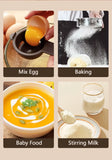ONEKA Milk Frother Handheld Foam Maker For Lattes Whisk Coffee Cappuccino Frappe Matcha Hot Chocolate Egg Beater Drink Mixer