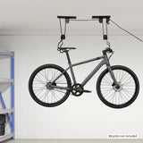 Bike Hoist for Garage Ceiling Mount Pulley System Bike Storage Set Of Bike Hangers for Garage Storage 60kg Load