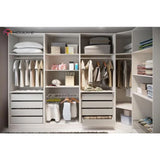 House Bedroom Walk-in Clothes Closet Furniture From China