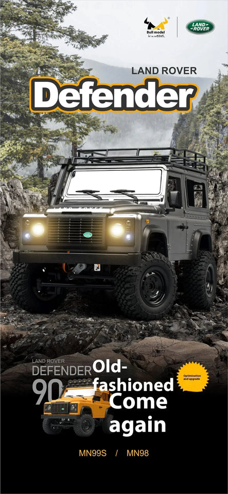 1/12 4WD Off-Road RC Car MN98 MN99S 2.4G Remote Control SUV Electric Climbing Car Toy for Kids Official Licensed Model Guard 90