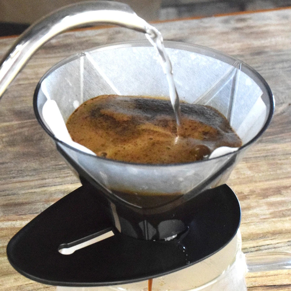 Coffee Clever Dripper Set Filters Pour Over Coffee Maker Conical Immersion Hand-Brewed Reusable Glass Coffee Drip Filter Cup