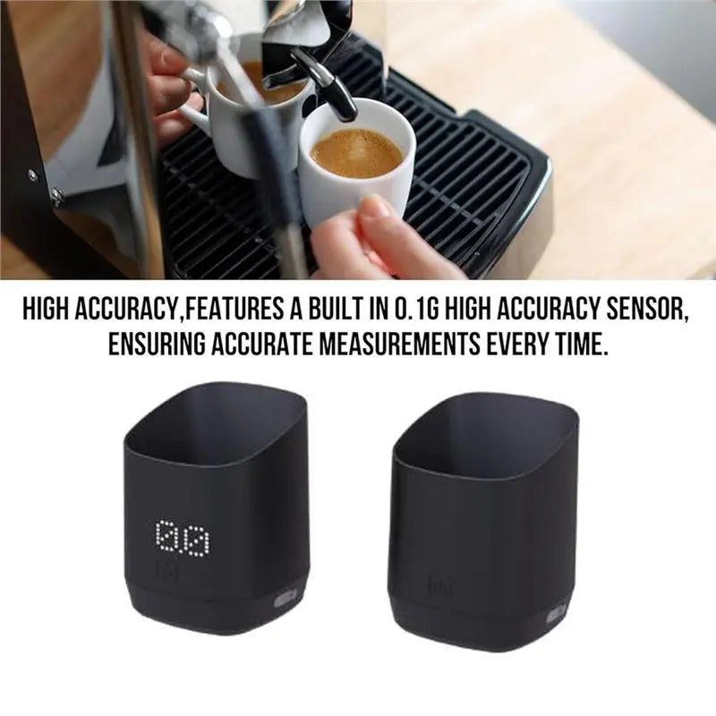 B47B-Waterproof Coffee Scale Portable 0.1G Precision LED Display 500G Capacity In G/Oz For Espresso Machine