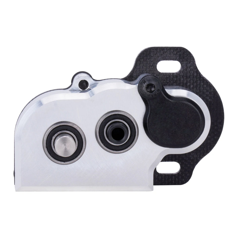 48Pitch Ultralight Portal Transmission Tiny Gearbox with Slipper Pad for 1/10 LCG Chassis Cheater Rigs Capra SCX10 III AR45 Axle