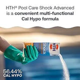 52037R Pool Care Shock Advanced Swimming Pool Chemical Cal Hypo Formula Prevents Bacteria Algae Restores Crystal 1lb (12 Pack)