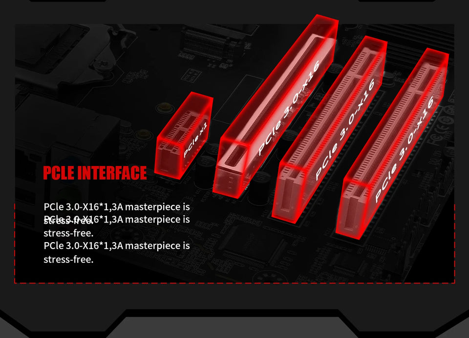 MACHINIST H97M PRO Motherboard Support  LGA 1150 Intel Core I3 I5 I7 E3 CPU DDR3 RAM SATA3.0 USB3.0 NVME NGFF M.2 M-ATX
