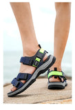 Summer Men's Sandals Trendy Casual Outdoor Sport Shoes for Holidays Beach Breathable Wear-Resistant Hiking & Walking Sandals