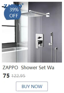 ZAPPO Bathtub Faucet Vintage Telephone Style with Dual Handles Deck mounted bathtub Faucet set Hot and Cold Water Mixer Tap