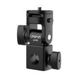 Ulanzi LA04 Univeral Light Stand Adapter with 1/4" Cold Shoe Mount for Phone Stand DSLR Camera LED Light 180° Tilt for Lighting