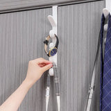 Cabinet Closet Door Hooks Door No Hole Cabinet Storage Hangers Hanging Hooks Dormitory Rental Room Shelves