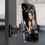 EEB-fGym Magnet Phone Holder Heavy Duty Phone Stand Mount Fitness Accessory Magnet Base Cell Phone Clamp for Treadmill