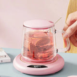 USB Coffee Mug Warmer 3 Temperature Setting Electric Beverage Warmer Coffee Warmer Plate for Hot Coffee Tea and Milk