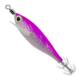 Luminous Squid Hook Squid Fishing Lure with 3D Eyes Cuttlefish Attracting Lure Glow In The Dark Squid Bait for Night Fishing