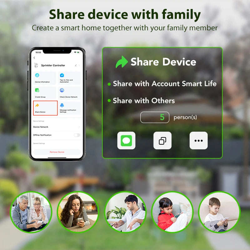 WiFi Rain Sensor Rainfall Duration Leakage Detection Outdoor Waterproof Battery Tuya Smart Life App Control Home Automation