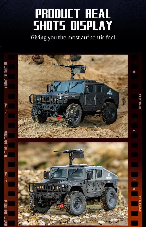 New JJRC C8835 RC Car Simulation 4x4 All-terrain RC Off-road Climbing Car Electric Remote Control Car Model with Light Toy Gift