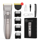 Sejoy Electric Hair Clippers Men Professional kit USB Rechargeable Men's Barber Hair Cutting Machine Beard Trimmer For Men Kids