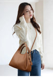 Luxury Casual Tote Women Bag High Quality Leather Ladies Handbag Shoulder Crossbody for Women 2025 Large Vintage Bags Sac A Main
