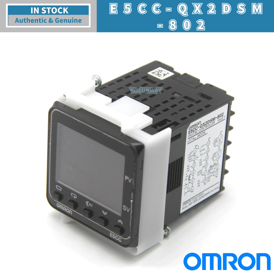 OMRON Authentic Original Thermostat Temperature Controller E5CC-QX2ASM-800 QX2DSM-802 QX2ABM QX2AUM CX2ASM CX2DSM New