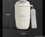 410ml Ceramic Liner Thermos Coffee Cup Double Wall Stainless Steel Vacuum Insulated Thermos For Coffee Thermal Mug Tumbler Gift