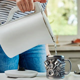 Coffee Mug Cool Beverage Mug Funny Stein Drinkware Portable Home Aesthetic Decoration for Household Kitchen Living Room