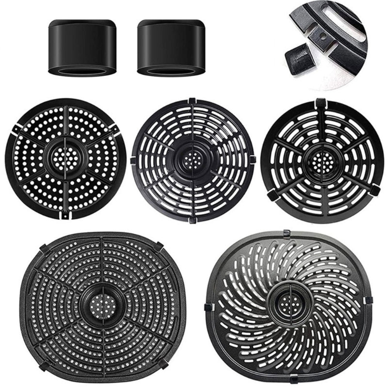 Grill Pan Plate Air Fryer Grill Plate Professional Rubber Bumpers Silicone Tabs Wholesale