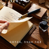 Genuine Leather Sketchbook Retro Painting Notebook Boy"s Girl Student Leather Binding Notebook Classic Handmade Notepad