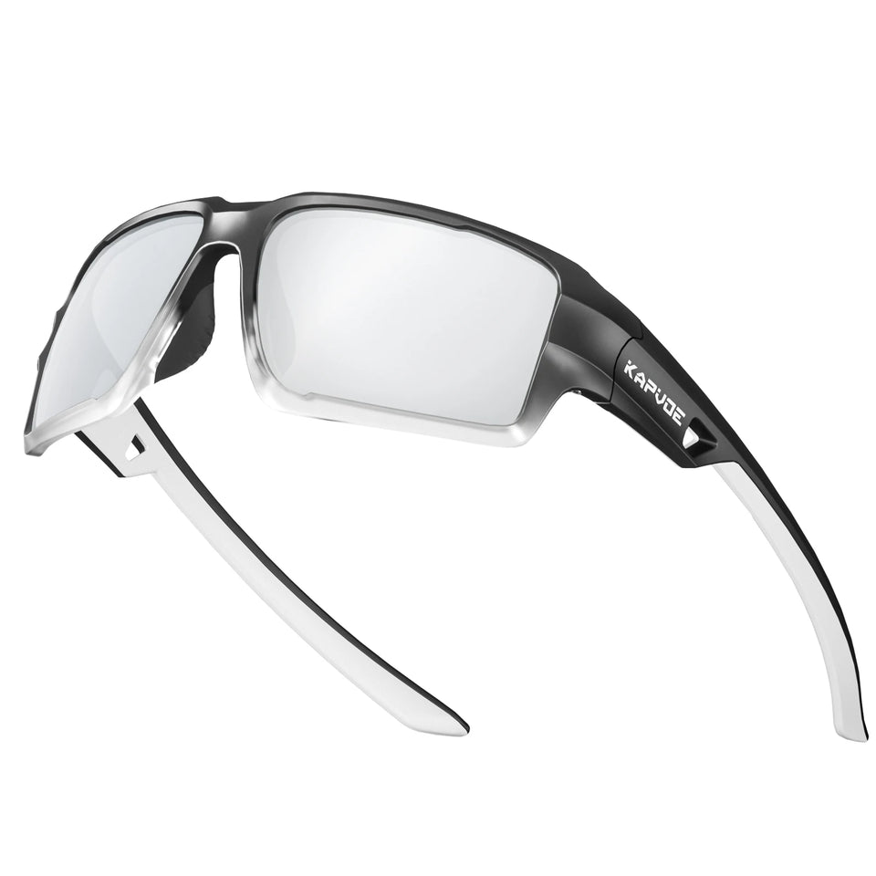Kapvoe Polarized Cycling Sunglasses UV400 Cycling Glasses MTB Bike Goggles Outdoor Running Driving Riding Sports Bicycle Eyewear
