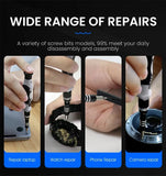 115-in-1 Precision Screwdriver Set for Electronics Repair DIY Tools Kit for Phone Laptop PC Watches Glasses and Eyewear