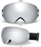Winter Outdoor SKI Goggles Men And Women Teen, Free Optical Frame and Bag, UV400 Anti-Fog Snowboard Eyewear, Charistmas Gifts