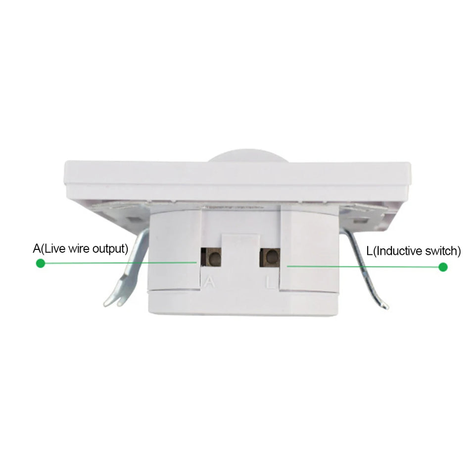 AC 110V-220V Smart PIR Motion Sensor Switch Security Light Control IR Infrared Movement Induction Detector ON/OFF/PIR Switch