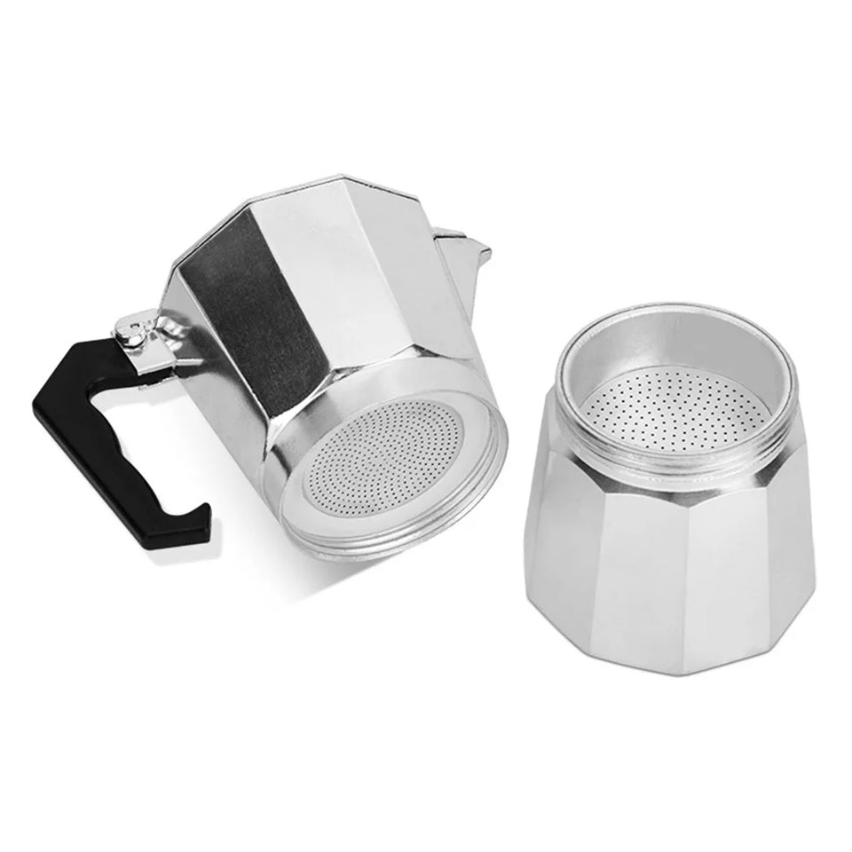 Aluminium Moka Funnel Filter Replacement For Espresso Coffee 1/2/3/6/9/12 Cups Suits Most Moka Percolators Coffee Tools