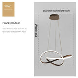 Personalized and Creative Clover Restaurant Pendant Light Nordic Modern and Minimalist Restaurant Hotel Art Bar LEDCeiling Light