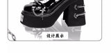 Japanese Retro Gothic Y2k Subculture Rivets Thick Heels High Heels Women's Shoes Sweet Lolita Shoes Spicy Girl