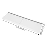 Clear Rain Shelter Cover,PET Rust-Resistant Window Wall Mounted Awning Front Door Canopy,for Entrances,Bike,Gazebos,Balcony