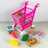 Children's Simulated Shopping Cart Toys, Simulated Supermarket Hand Carts, Role-playing Interactive Toys, Boys and Girls Toys